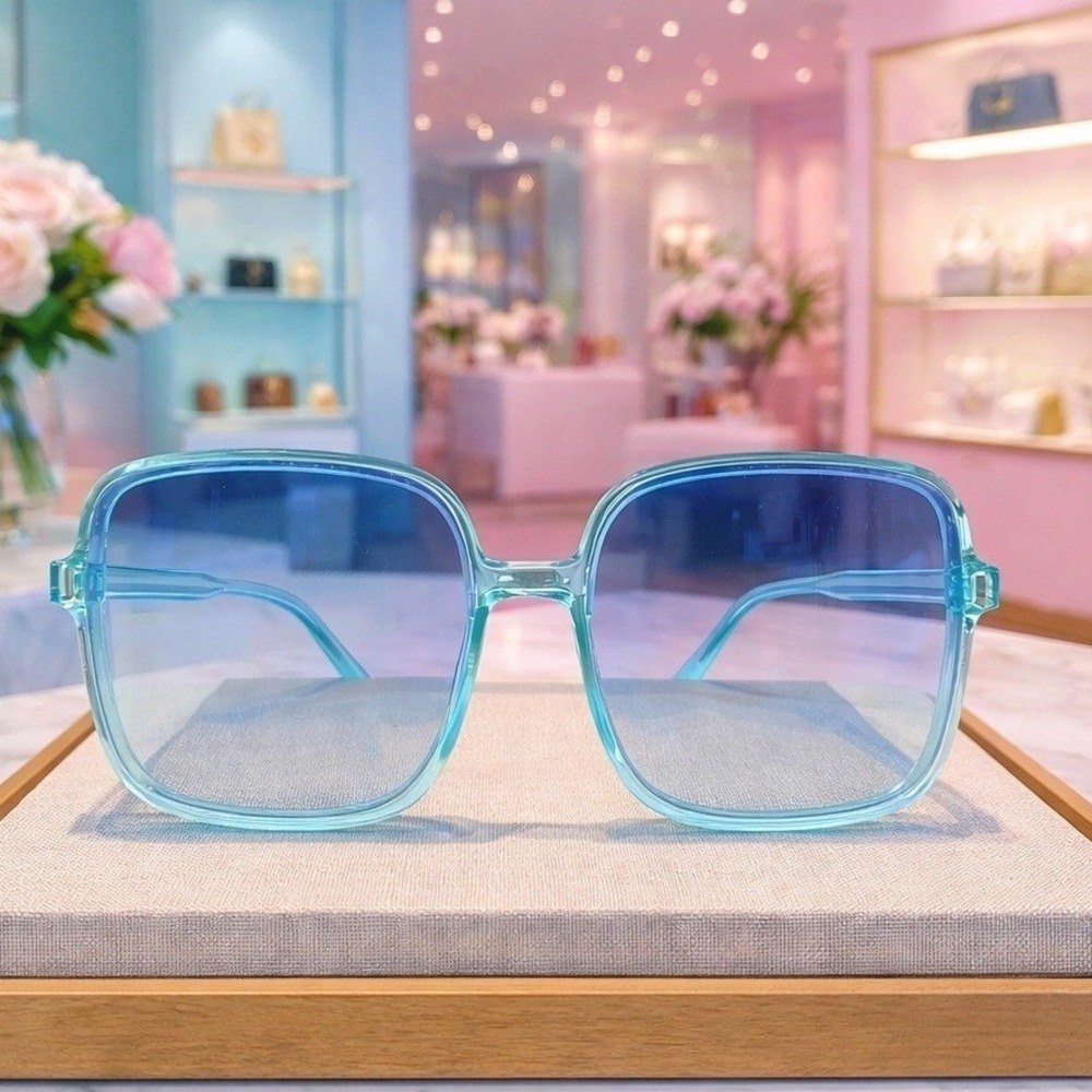 Sunglasses Women Blue Aesthetic Shades UV‎ Protection For women